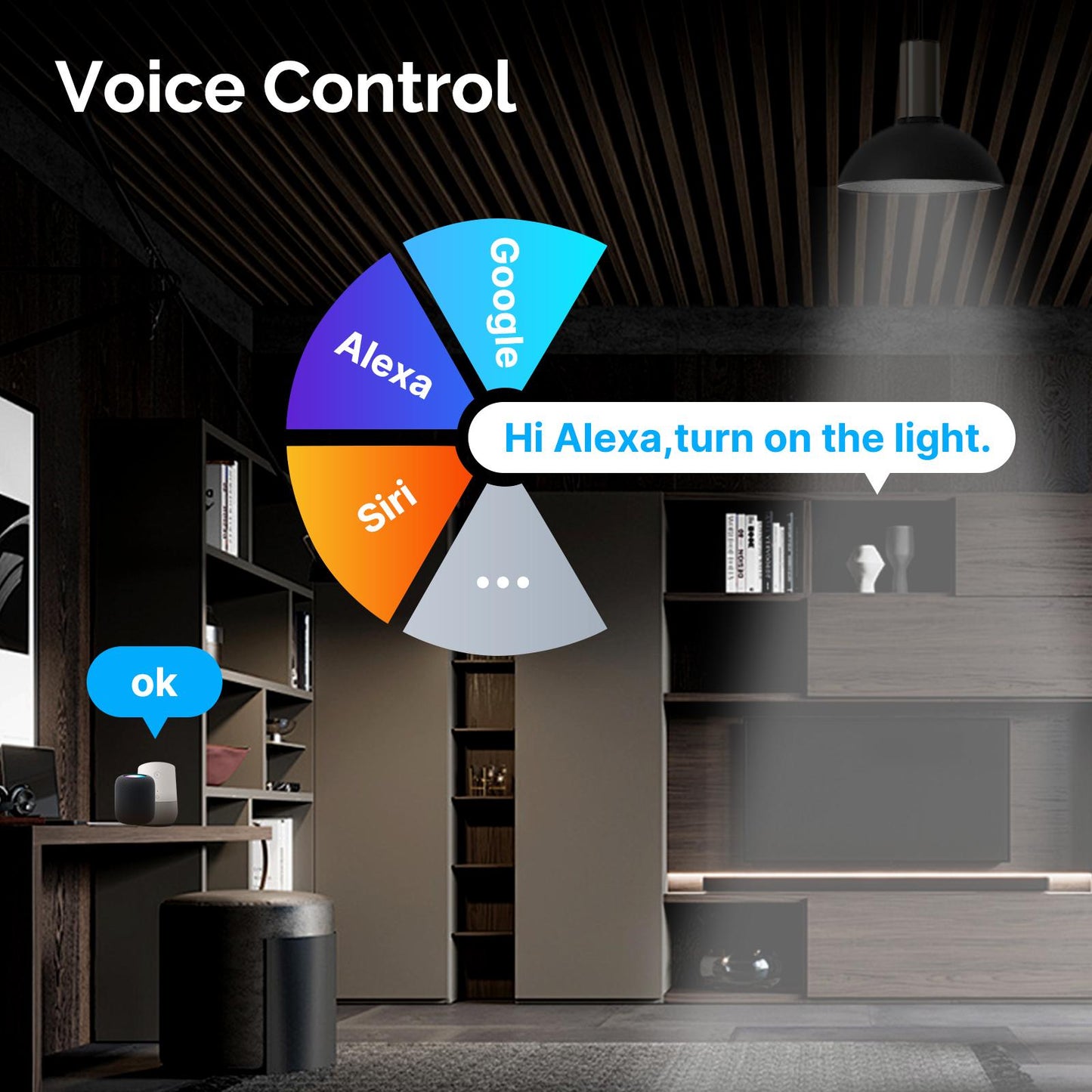 Smart Matter WiFi  Light Switch Concave Glass Panel Neutral Wire Required EU Version