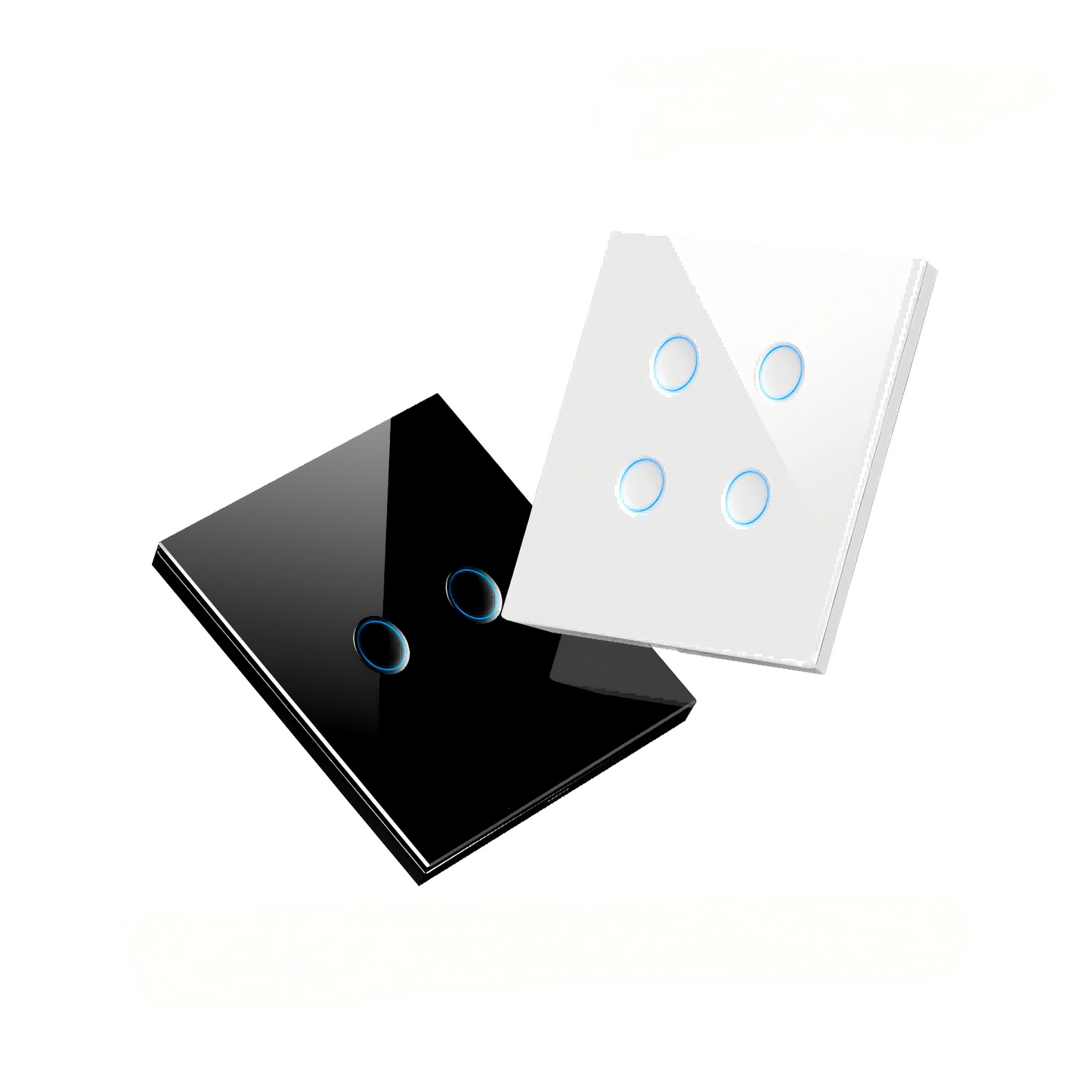 Smart Matter WiFi  Light Switch Concave Glass Panel Neutral Wire Required EU Version