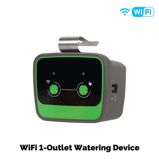 Dispositivo de riego WiFi con temporizador de automatización de riego, ciclo inteligente, máquina de riego de plantas.