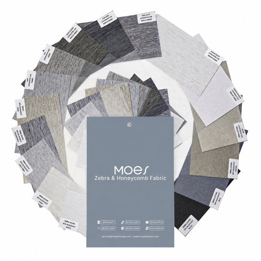 MOES Curtain Zebra & Honeycomb Fabric Samples