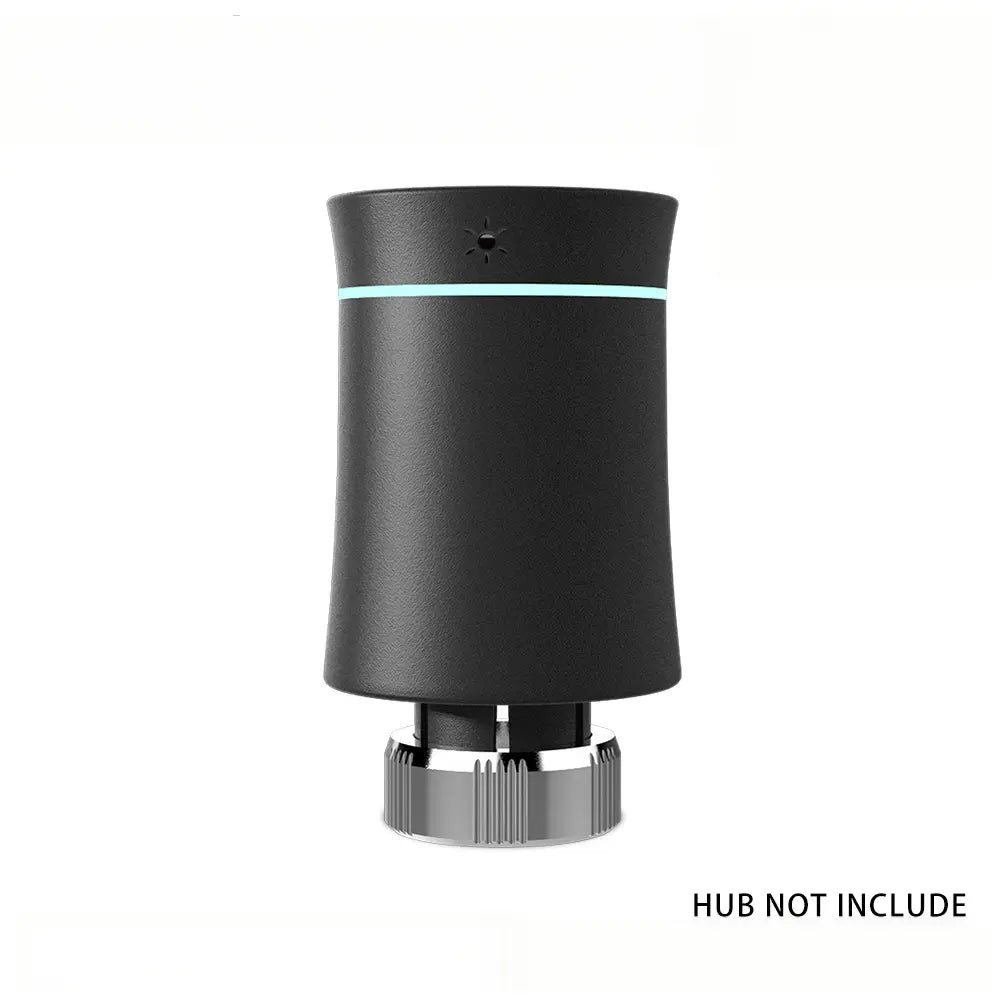 MOES ZigBee Smart Heizkörperventile Tuya Save Energy Schwarz Weiß TRV BRT 100 Mini-Thermostatventil mit sanfter Berührung