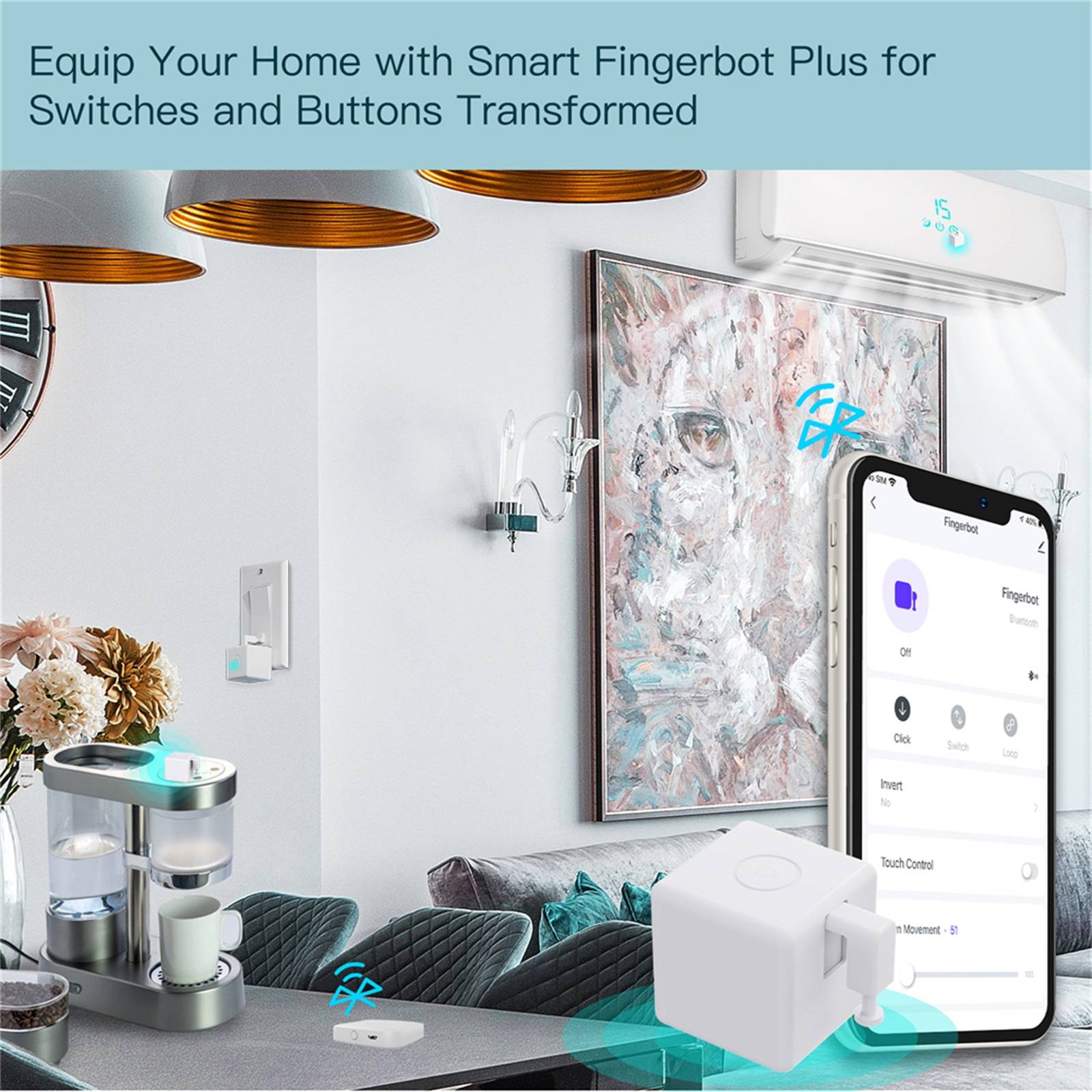 Equip Your Home with Smart Fingerbot Plus for Switches and Buttons Transformed - MOES