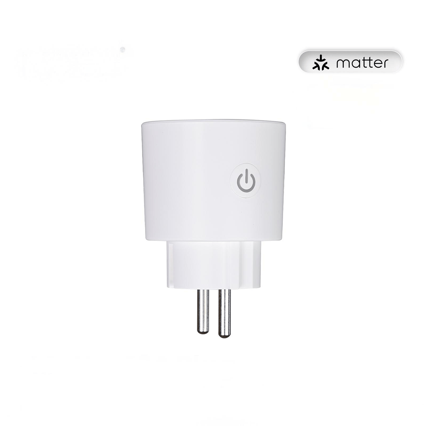 Smart Plug Matter WiFi Socket 16A Outlet Power Monitor EU Version