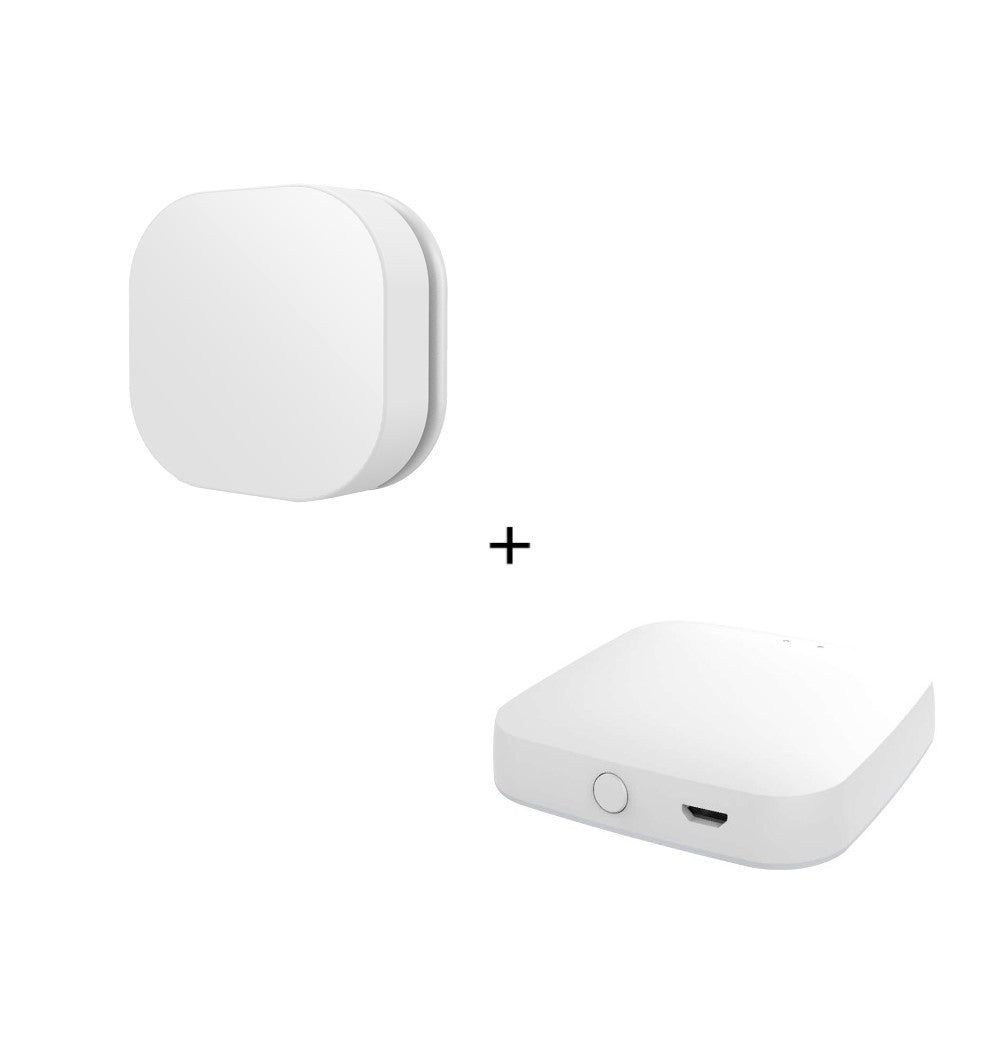 Tuya ZigBee Smart Button Switch Wireless Remote One Key Control Scene Switch Button Controller Multi-scene Linkage Smart Switch Battery Powered Automation Scenario - MOES
