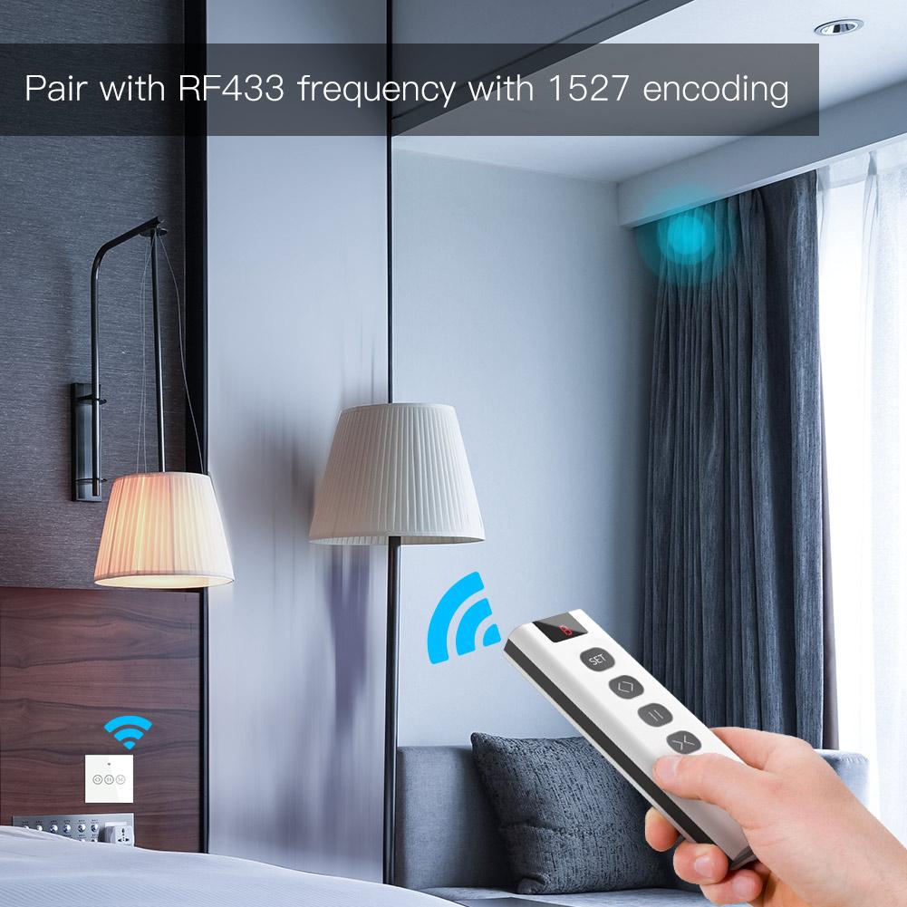 Pair with RF433 frequency with 1527 encoding - Moes