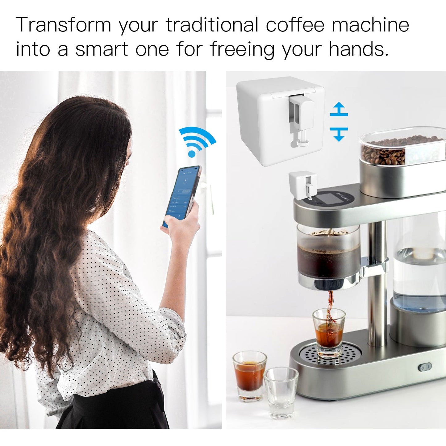 Bluetooth Tuya Smart Fingerbot Bot Button Pusher Smart Life Tuya App Control - MOES