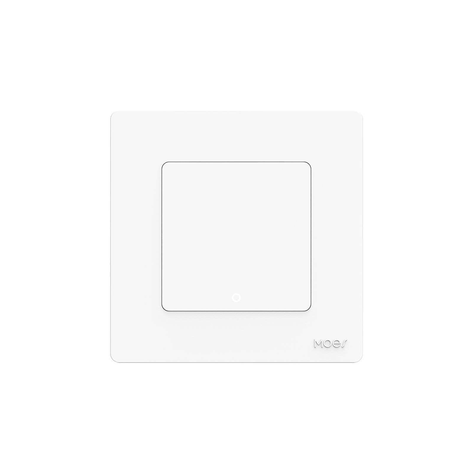 MOES New Star Ring Smart ZigBee3.0 Push Button Switch Embedded Light Touch Switch - MOES