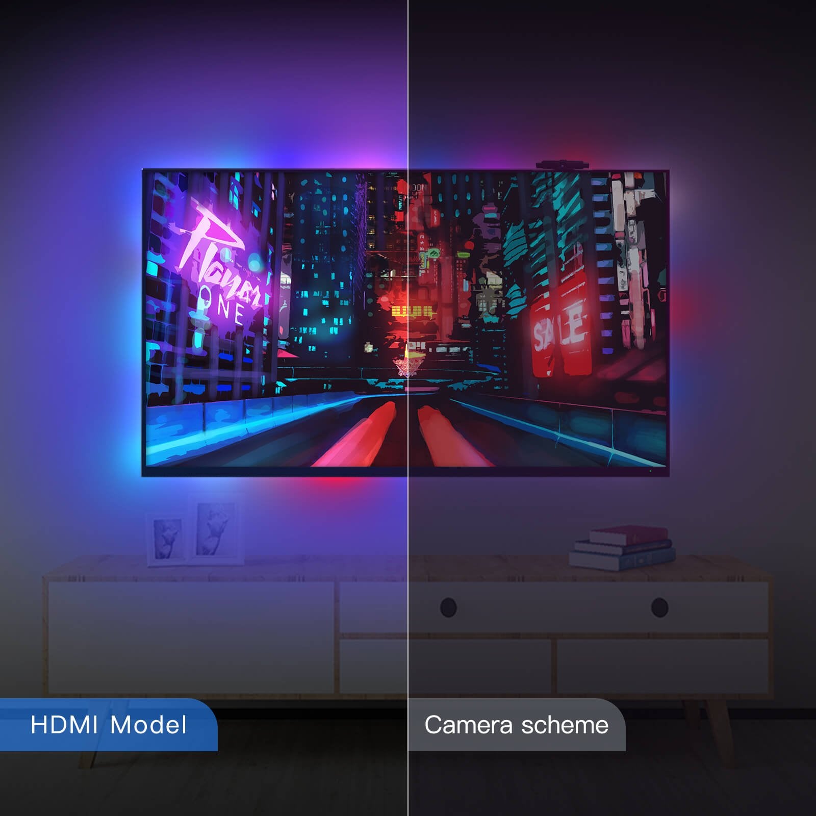 Adjustable color and brightness as desired - MOES