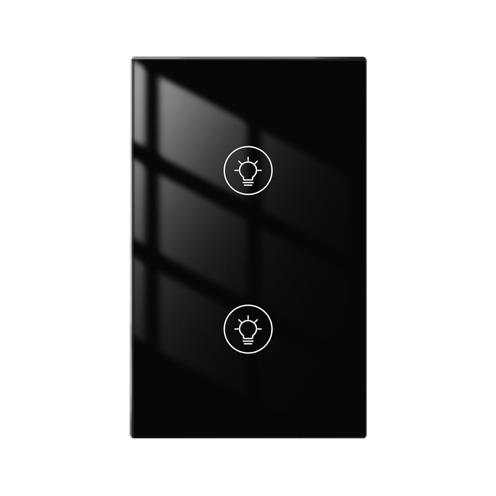 MOES WiFi Smart Light Dimmer Touch Panel Switch 1/2/3 Gang US Version - MOES