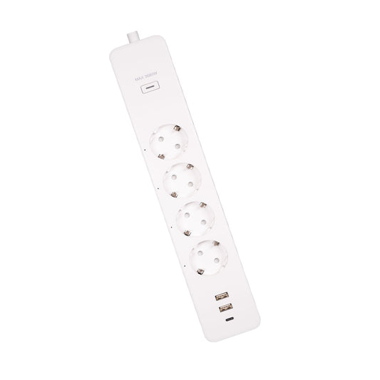 MOES WiFi Tuya Smart Power Strip Surge Protector Electric Power Monitor Socket - MOES