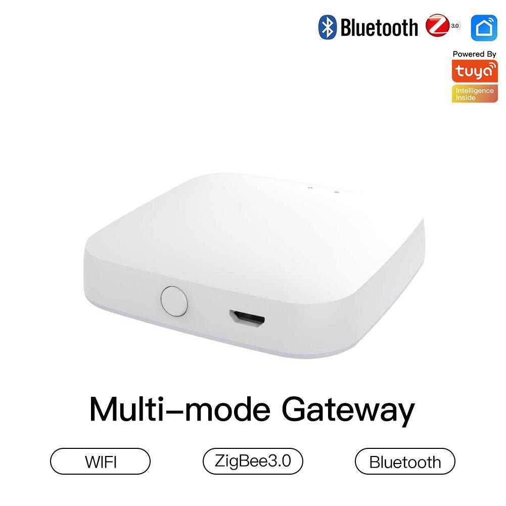 eMylo Zigbee Hub Gateway, 2 in 1 Zigbee 3.0 Bluetooth Tuya Smart Gateway  Work with Smart Life and Tuya APP, Compatible with Alexa and Google