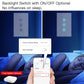 Backlight Switch with ON/OFF OptionaNo influences on sleep - Moes