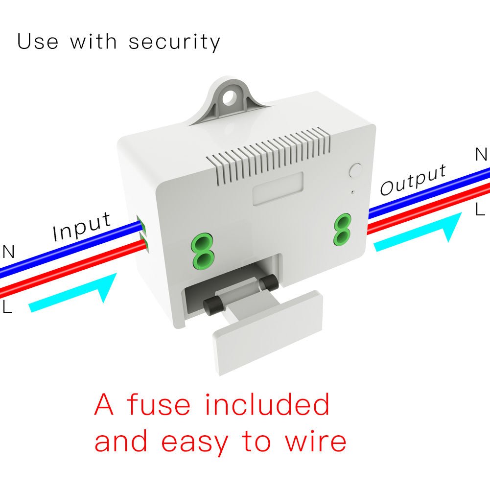 Smart RF433 Transmitter Push Button Switch Multi-Control Self-powered EU - MOES