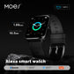 Smart Watch Alexa Built-in Fitness Tracker Heart Rate and Blood Oxygen Monitor, Waterproof 1.69-inch Touchscreen - MOES