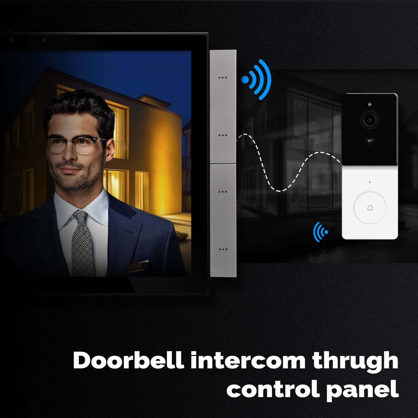 Tuya 10.1-Inch Smart Control Panel Max with Ble/Zigbee Gateway - MOES