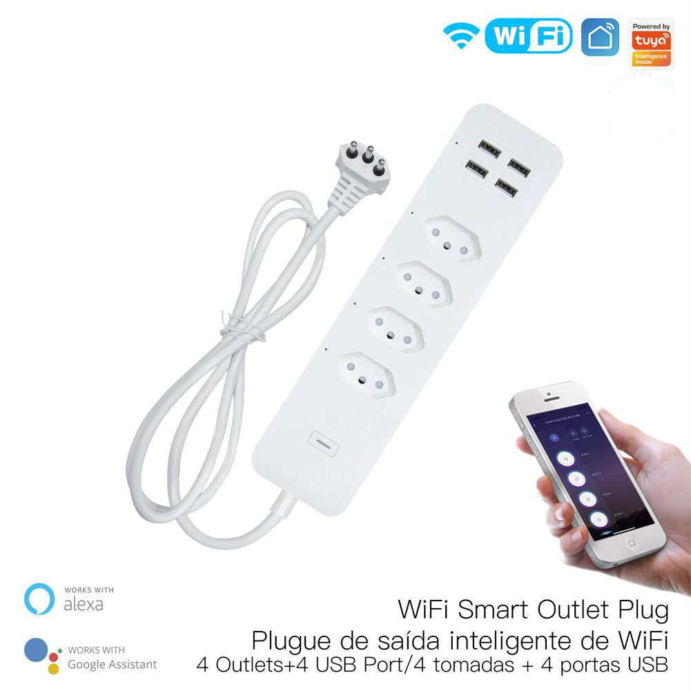 Smart Wi-Fi 3 Outlet Power Surge Protector