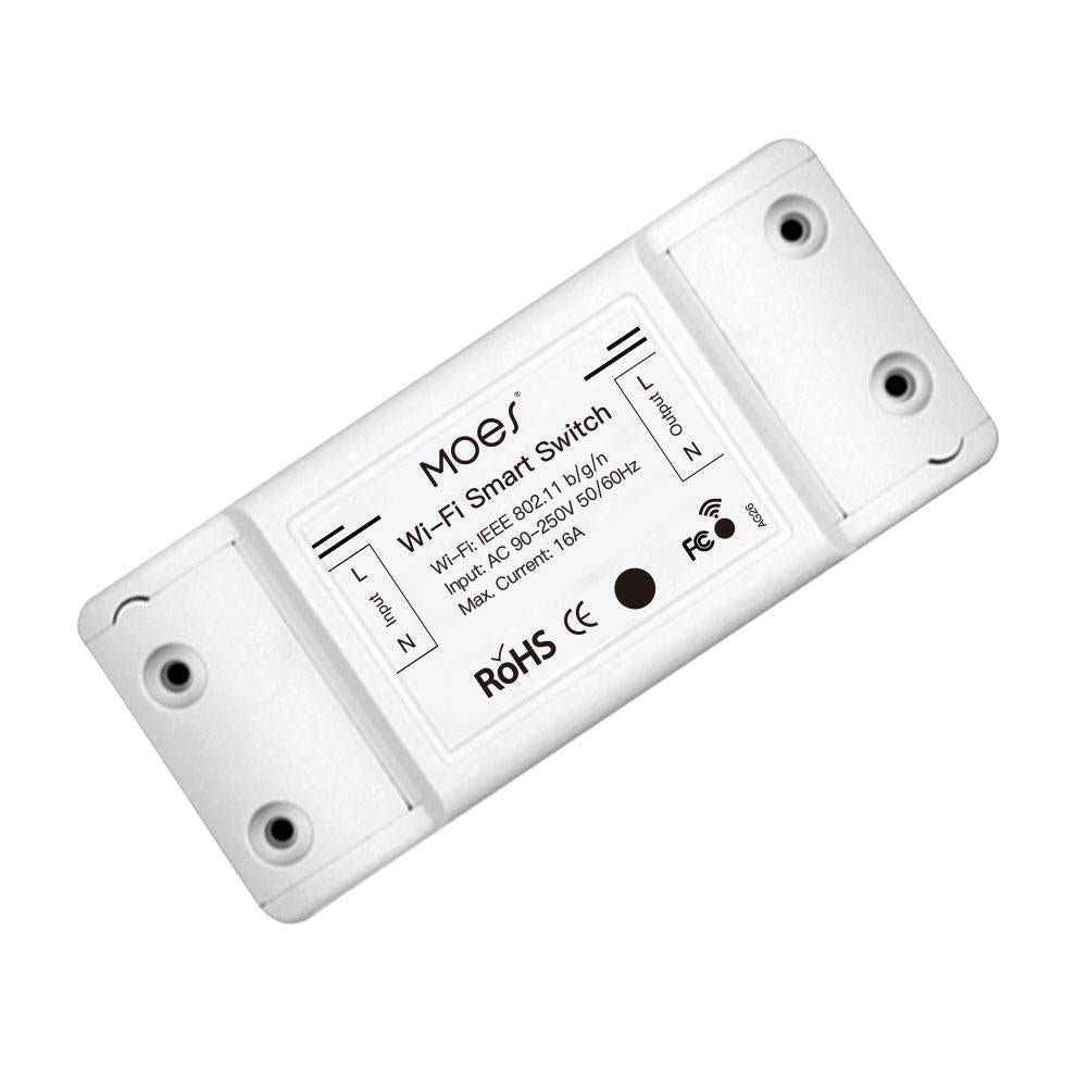 WiFi DIY Smart Switch Electric Current Voltage Power Monitor Universal Module 16A - MOES