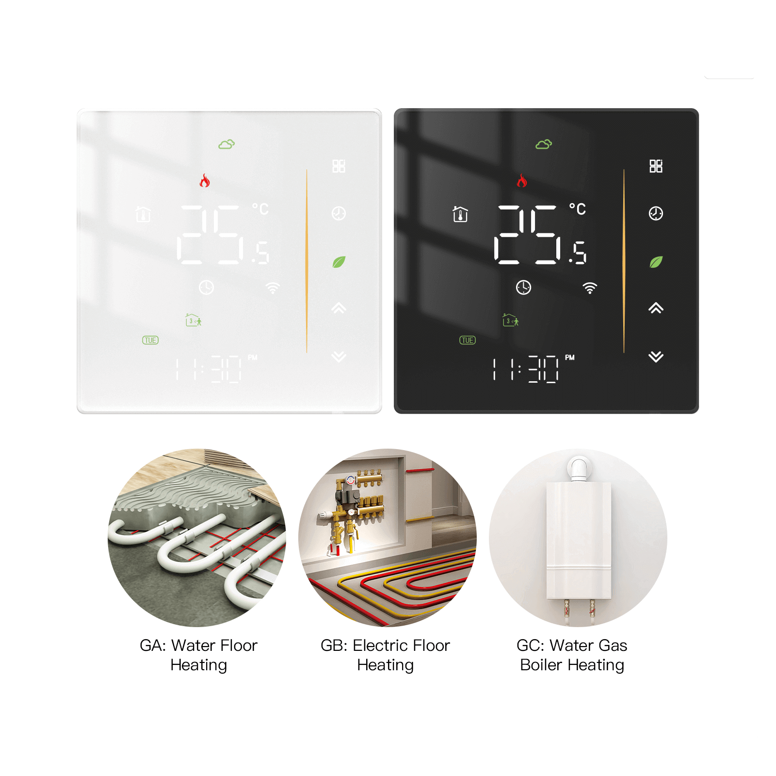 Smart WiFi Temperature Controller Thermostat for Electric Floor