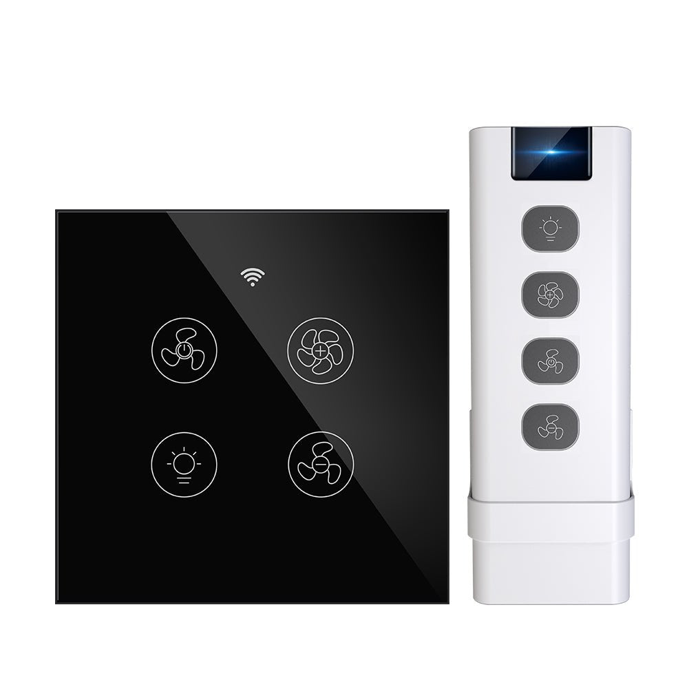 WiFi RF Smart Ceiling Fan Light Switch EU - Moes