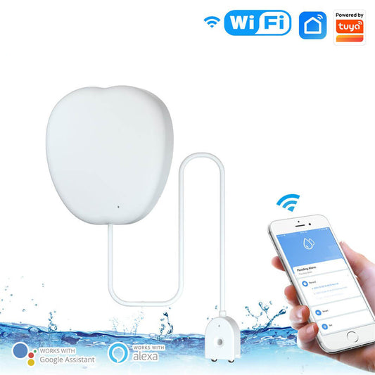 WiFi Smart Flood Sensor Home Alarm Water Leakage Detector - MOES