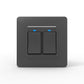WiFi Smart Light Push Button Button 1/2/3 Gang Switch 2 Way Detachable EU - MOES