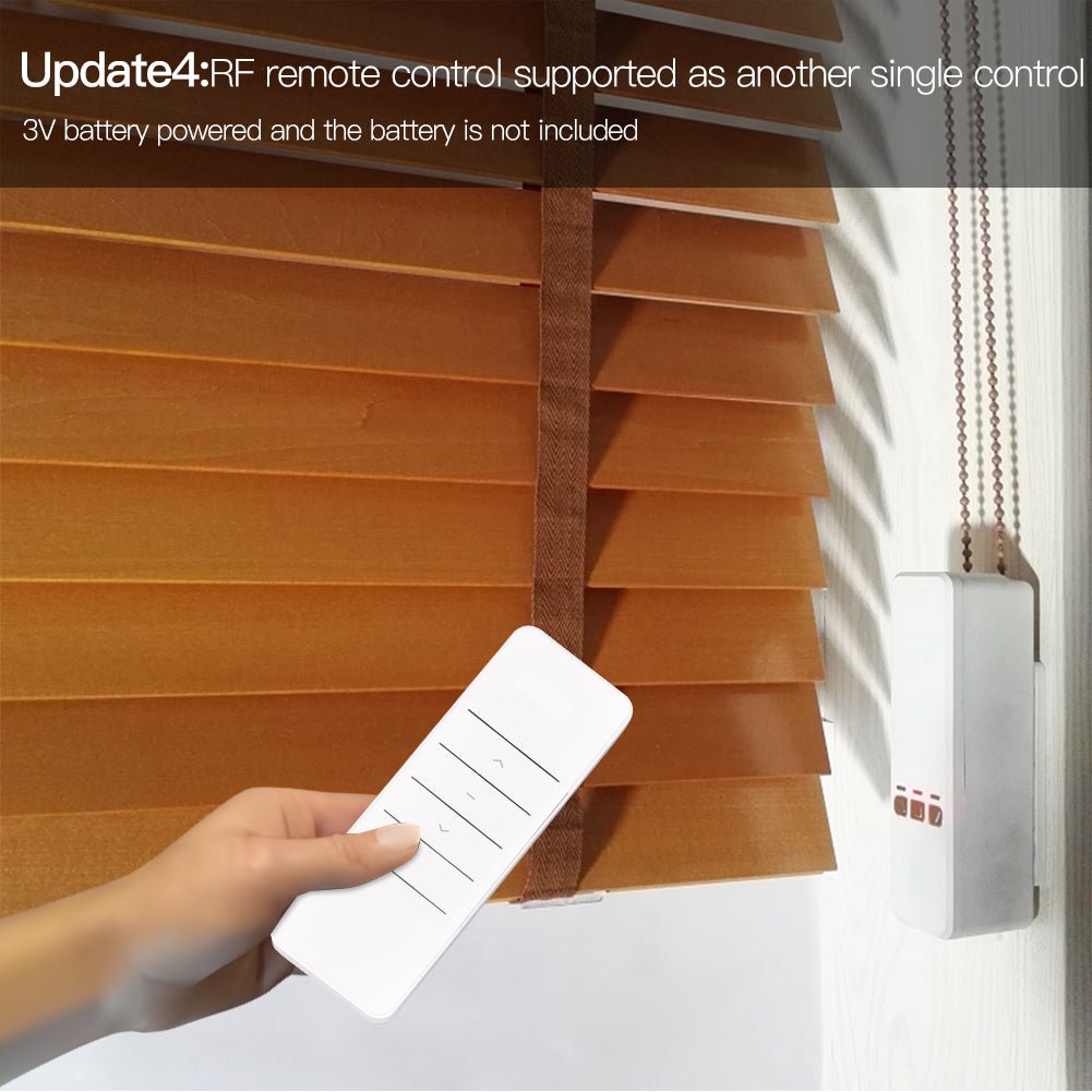 Update4:RF remote control supported as another single control - MOES