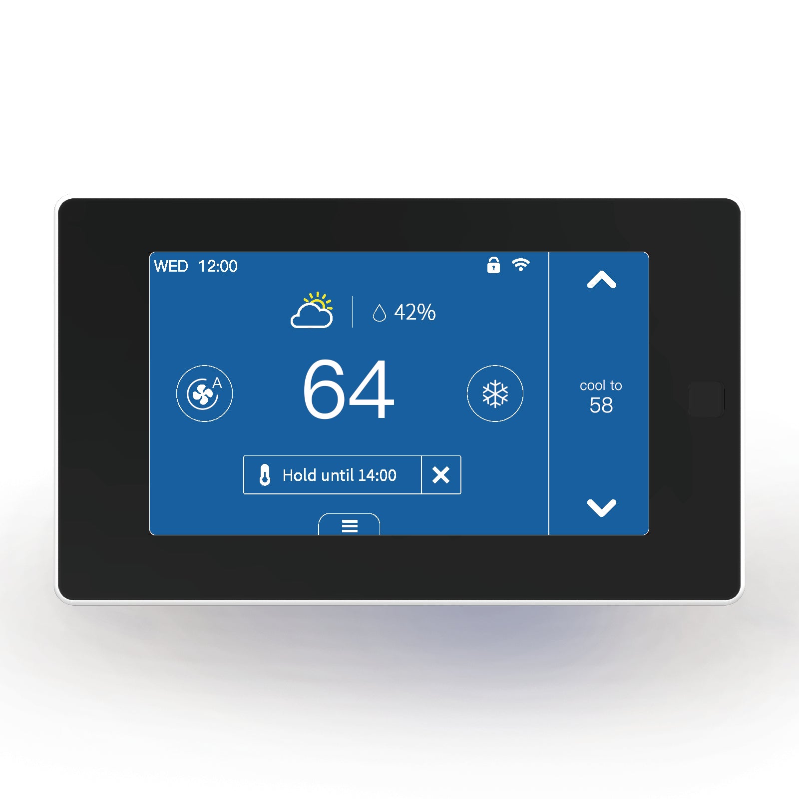 WiFi Smart Programmable Touchscreen Home Thermostat 7 Day/4 Periods Timer with Zone Remote Sensor, Compatible with Alexa and Google Assistant C-wire Required 24VAC - Moes
