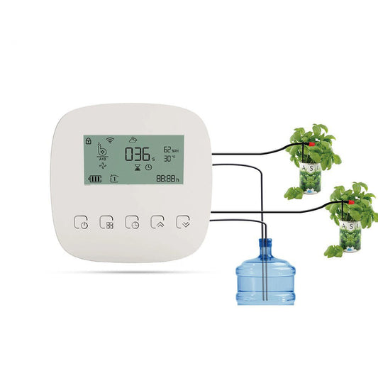 WiFi Smart Water Pump Watering Machine Automatic Micro-drip Irrigation System Dual Pump Watering Timer - MOES