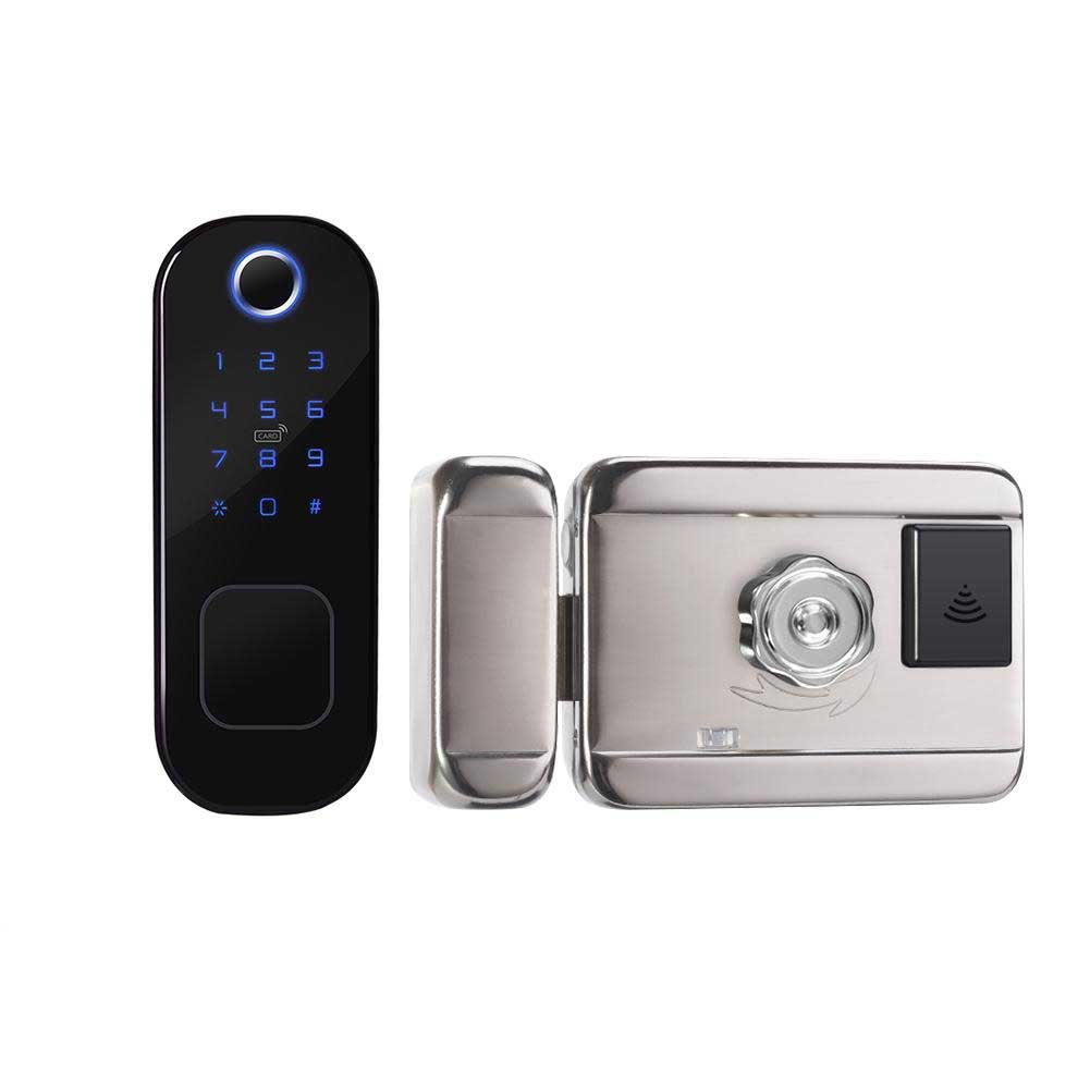 Slumber apotek privilegeret Wifi Tuya Smart Door Lock Fingerprint Digital Password Lock Waterproof –  MOES