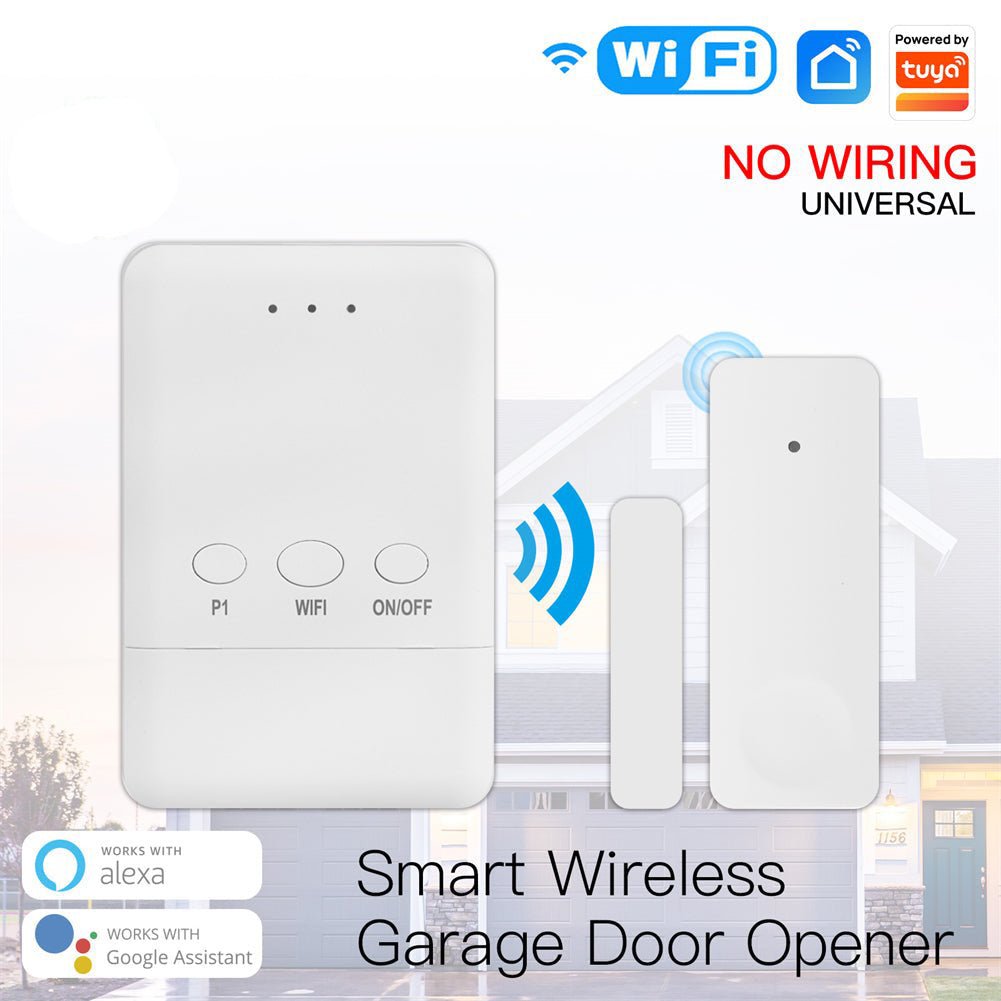 WiFi Tuya Smart Garage Door ControllerWireless Door Sensor Opener Kit –  MOES