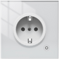 Smart WiFi Wall Outlet Socket with Electric Power Monitor - Moes