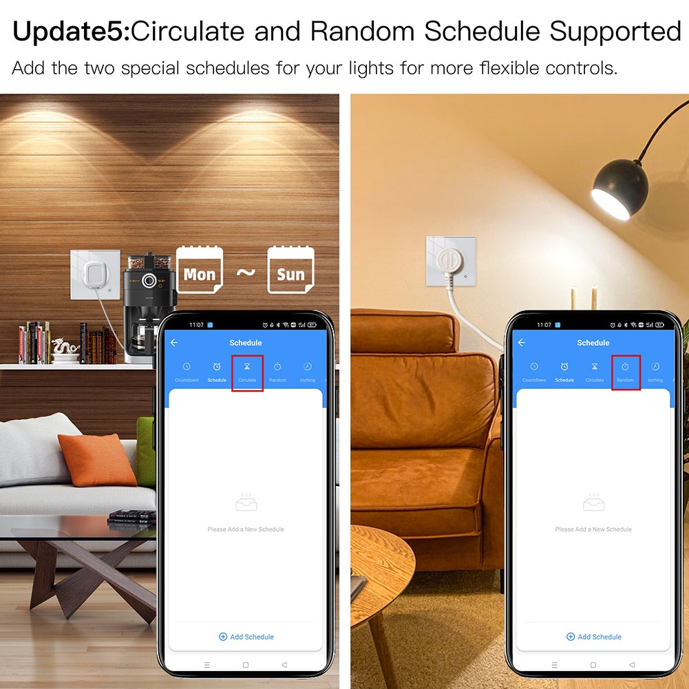 Update5: Circulate and Random Schedule Supported - Moes
