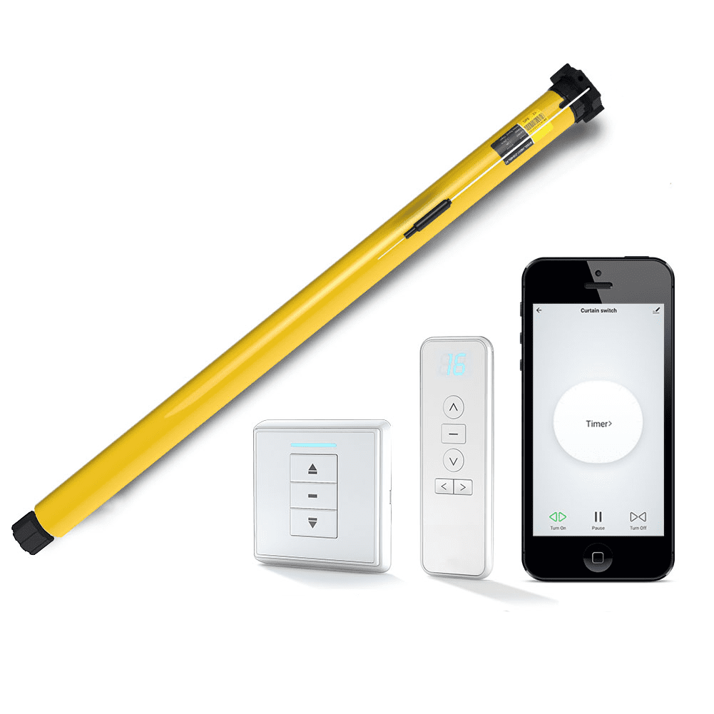 Intelligenter ZigBee-Steuerungsmotor für Rohrrollos mit RF433-Fernbedienung – MOES