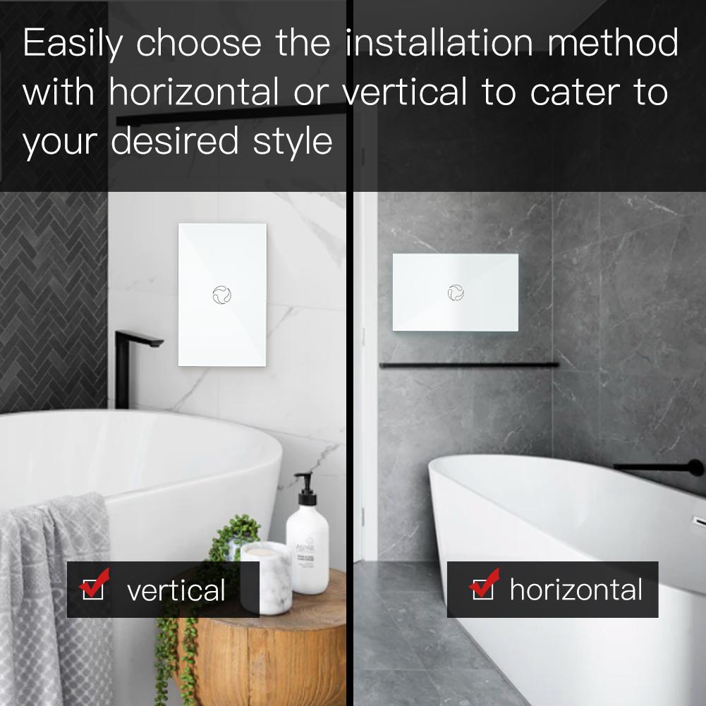 ZigBee Smart Boiler Switch Water Heater Smart Life Tuya APP Remote Control Amazon Alexa Echo Google Home Voice Control Glass Panel Hub Required - Moes