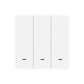 ZigBee Smart Wall Light Switch with Neutral Wire or No Neutral Wire Wiring No Capacitor Needed Smart Life/Tuya 2/3 Way Muilti-Control Association Works with Alexa,Google Home Hub Required White - Moes