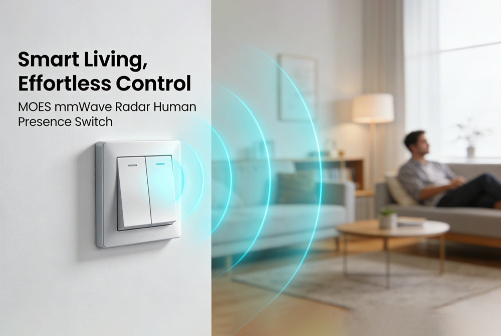 How to Install & Configure MOES mmWave Radar Human Presence Switch | MOES