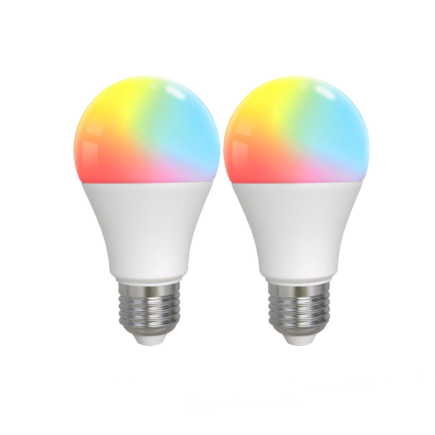 Smart Bluetooth Led Bulb Dimmable Light 9W E27 Bulbs Color Adjustable Works With Alexa