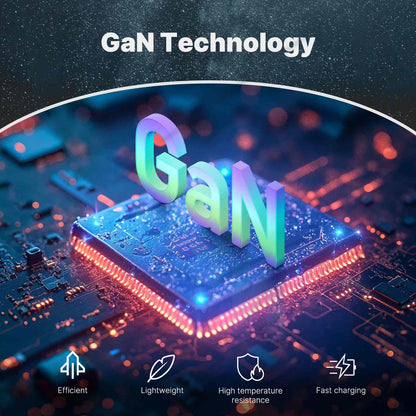 Star Ring 30 W Schnellladegerät PD3.0 Wandsteckdose Ladegerät GaN-Buchse 3 Anschlüsse Typ C USB A
