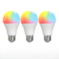Smart Bluetooth Led Bulb Dimmable Light 9W E27 Bulbs Color Adjustable Works With Alexa