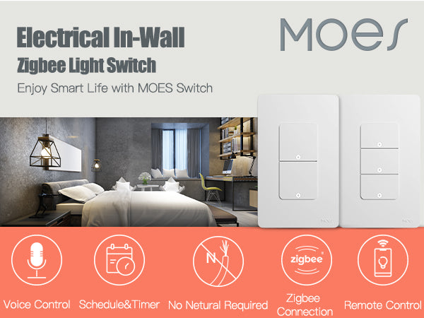 MOES ZigBee Wall Touch Smart Light Switch - 🧰 Built-In Apps and