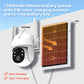 MOES 4G Solar Outdoor Security Camera – 7800mAh Battery + 7W Solar Panel, IP65 Waterproof, 360° PTZ, No WiFi Needed, SIM-Free Version for Southeast Asia