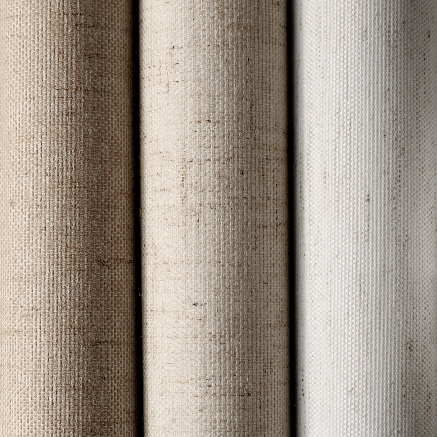 Textured fabric swatch in brown, beige, and gray