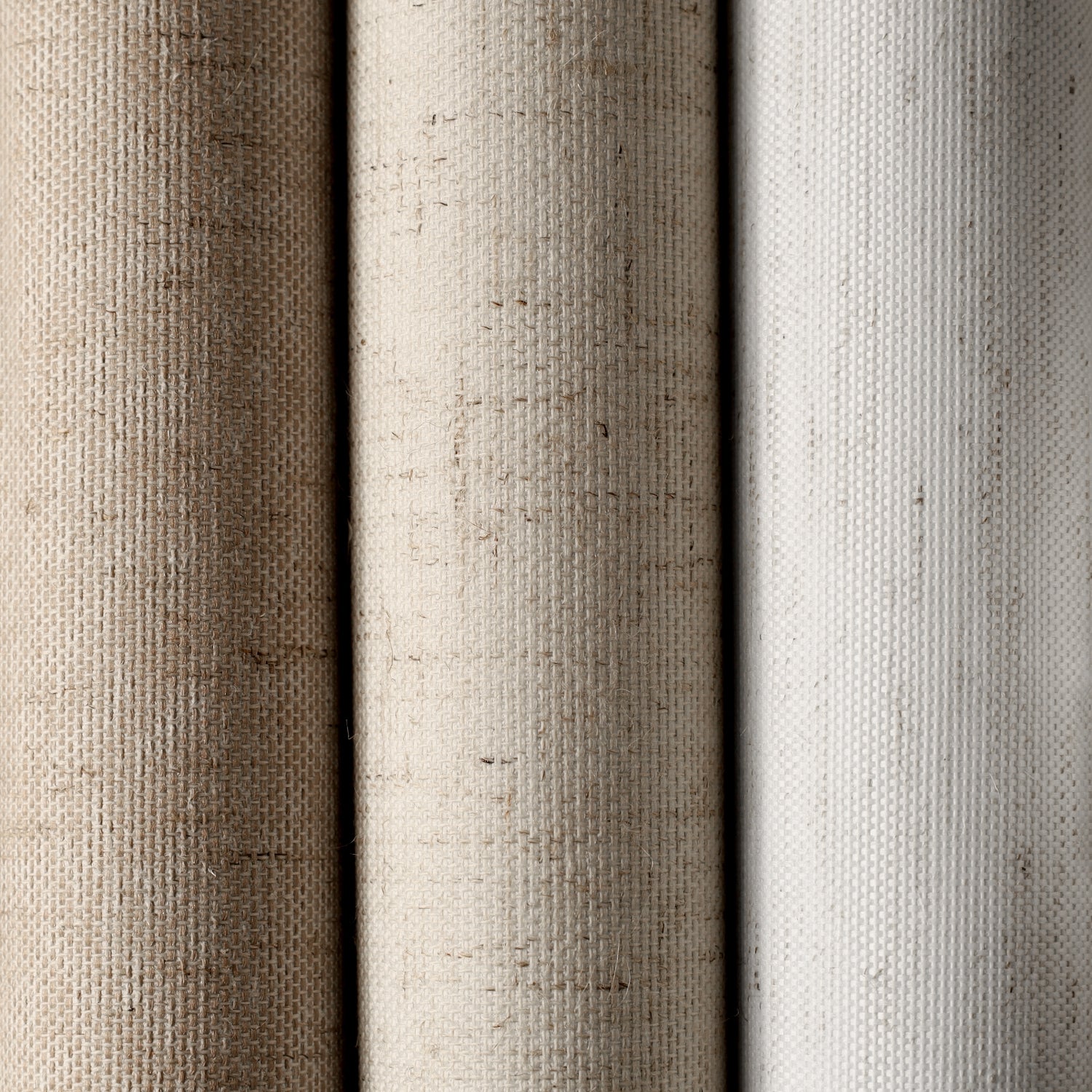Textured fabric swatch in brown, beige, and gray