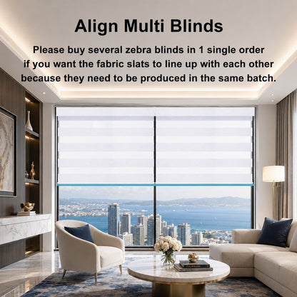 Please buy several zebra blinds in 1 single order