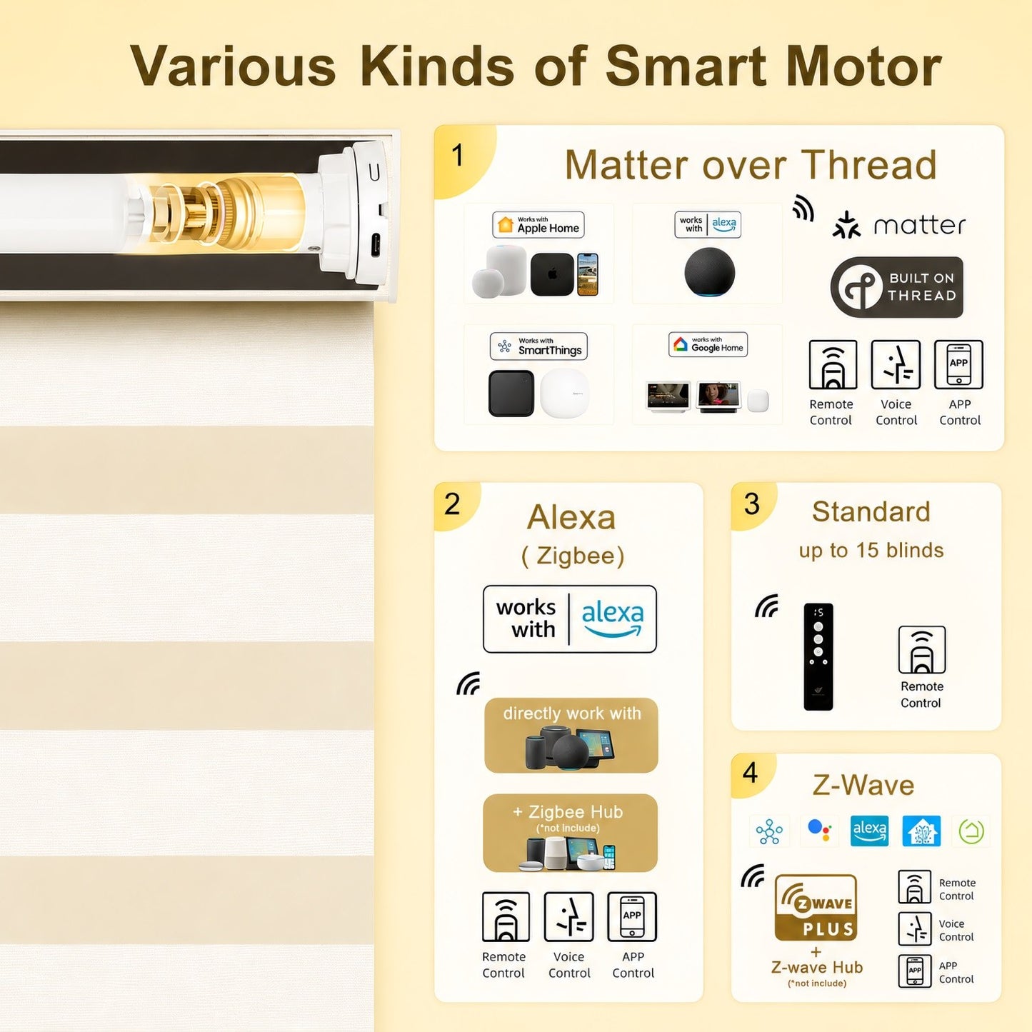 Kinds of sdmart motor