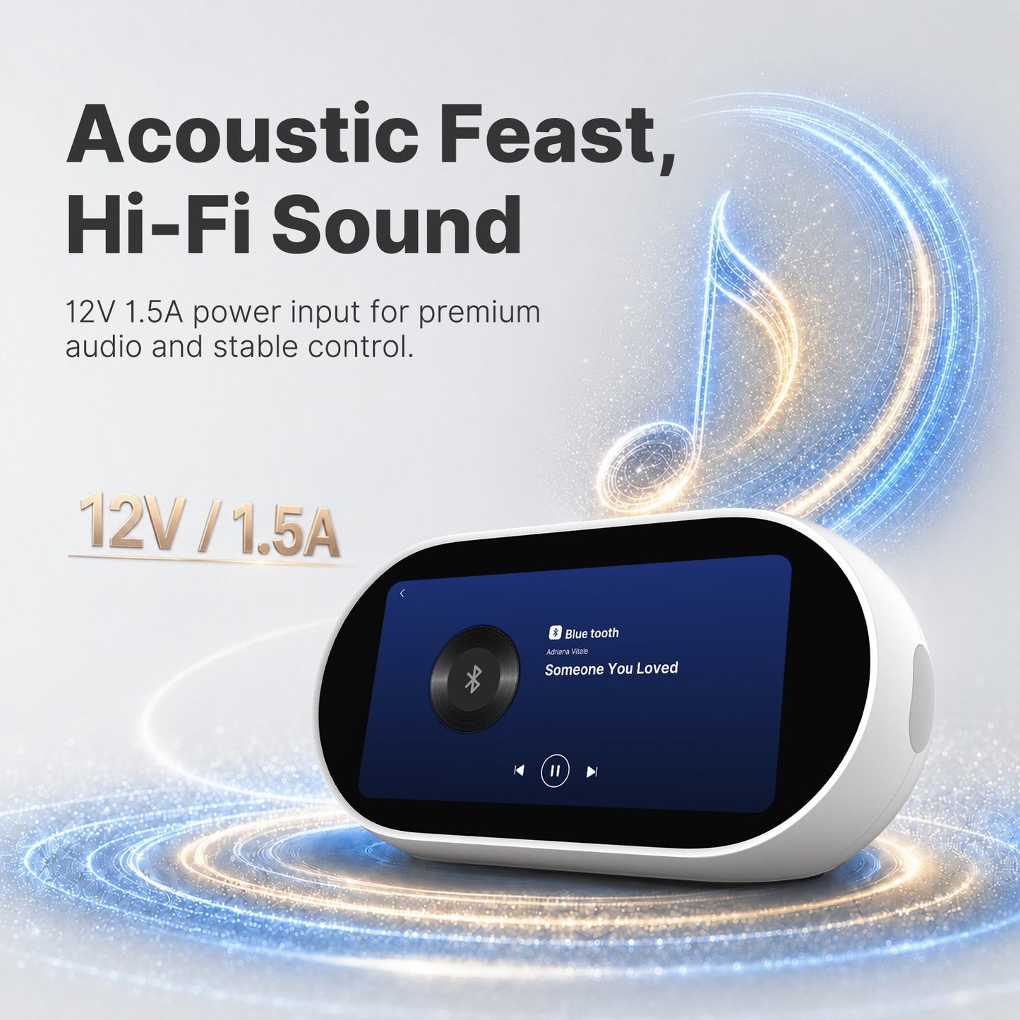 MOES Tuya AI Desktop Center Control Panel Alexa Built-in,with Zigbee & BLE Mesh Hub IR Control Video Monitoring(EU Version)