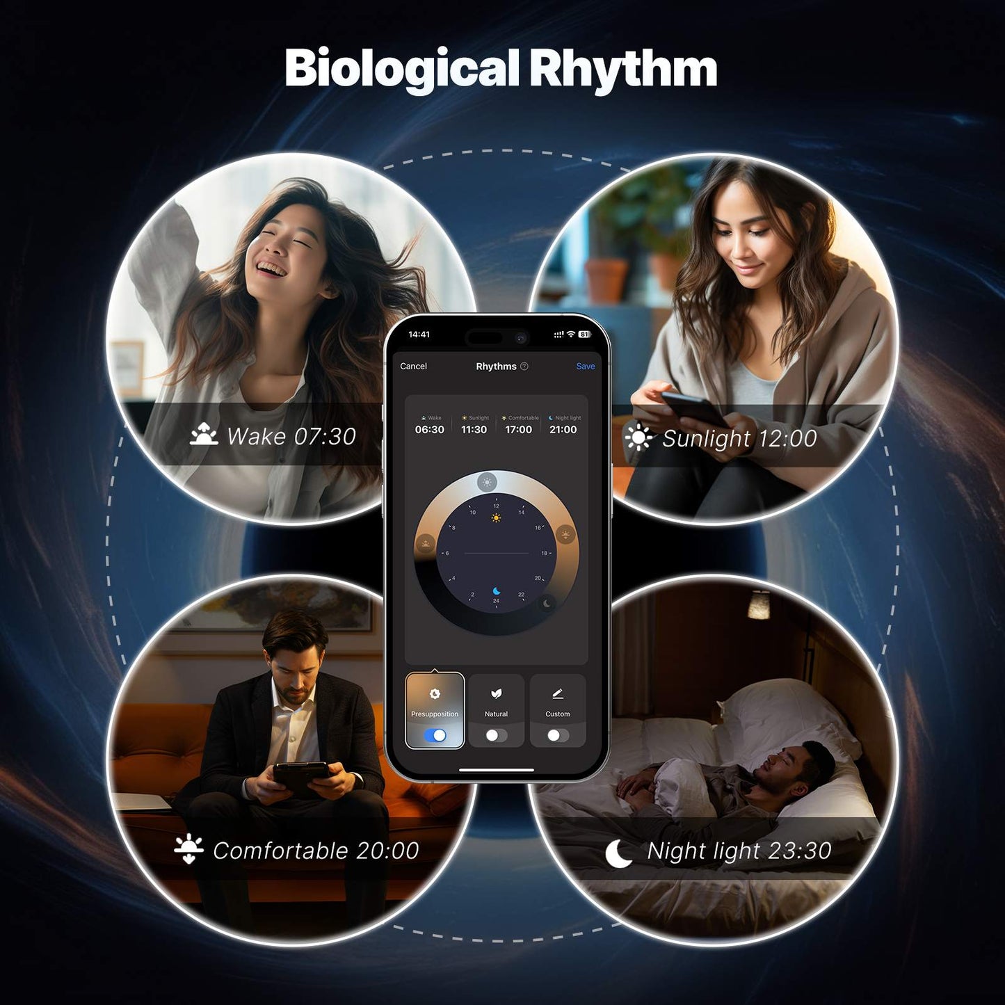 WiFi E27 Smart Edison LED Glühbirnen 16 Millionen RGB Farbwechsel 2700K-6500K Dimmbar