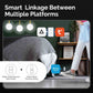 Matter WiFi Smart Light Switch Concave Glass Panel Neutral Wire Required US Version
