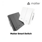 Matter WiFi Smart Push Button Light Switch App Control Neutral Wire Required EU Verison