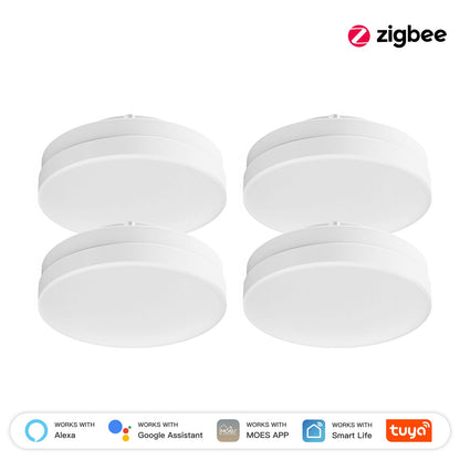 Lámpara LED inteligente ZigBee GX53, bombilla de 6 W, cambio de color, regulable, sincronización con música